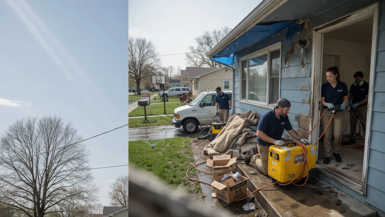 Basement Flood Cleanup in Iuka, KS near me